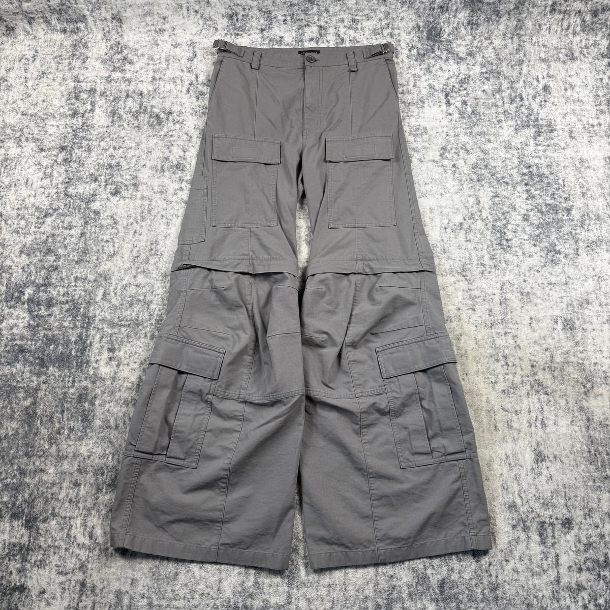 Balenciaga FW23 Convertible Flared Cargo Pants