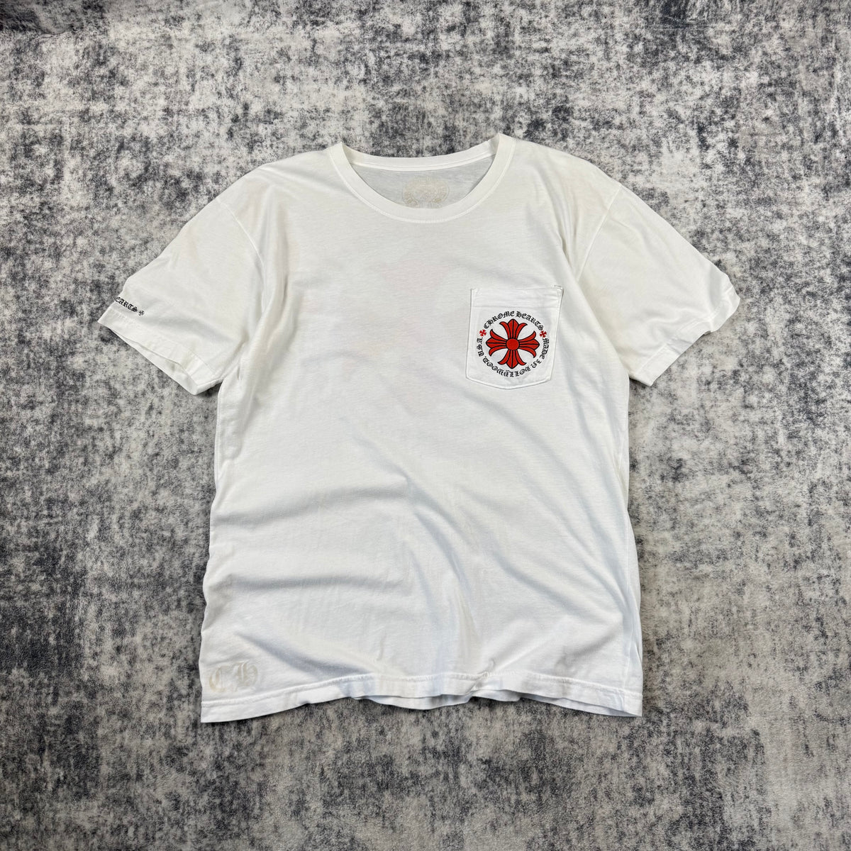 Chrome Hearts Made In Hollywood Logo ‘White’ T-Shirt