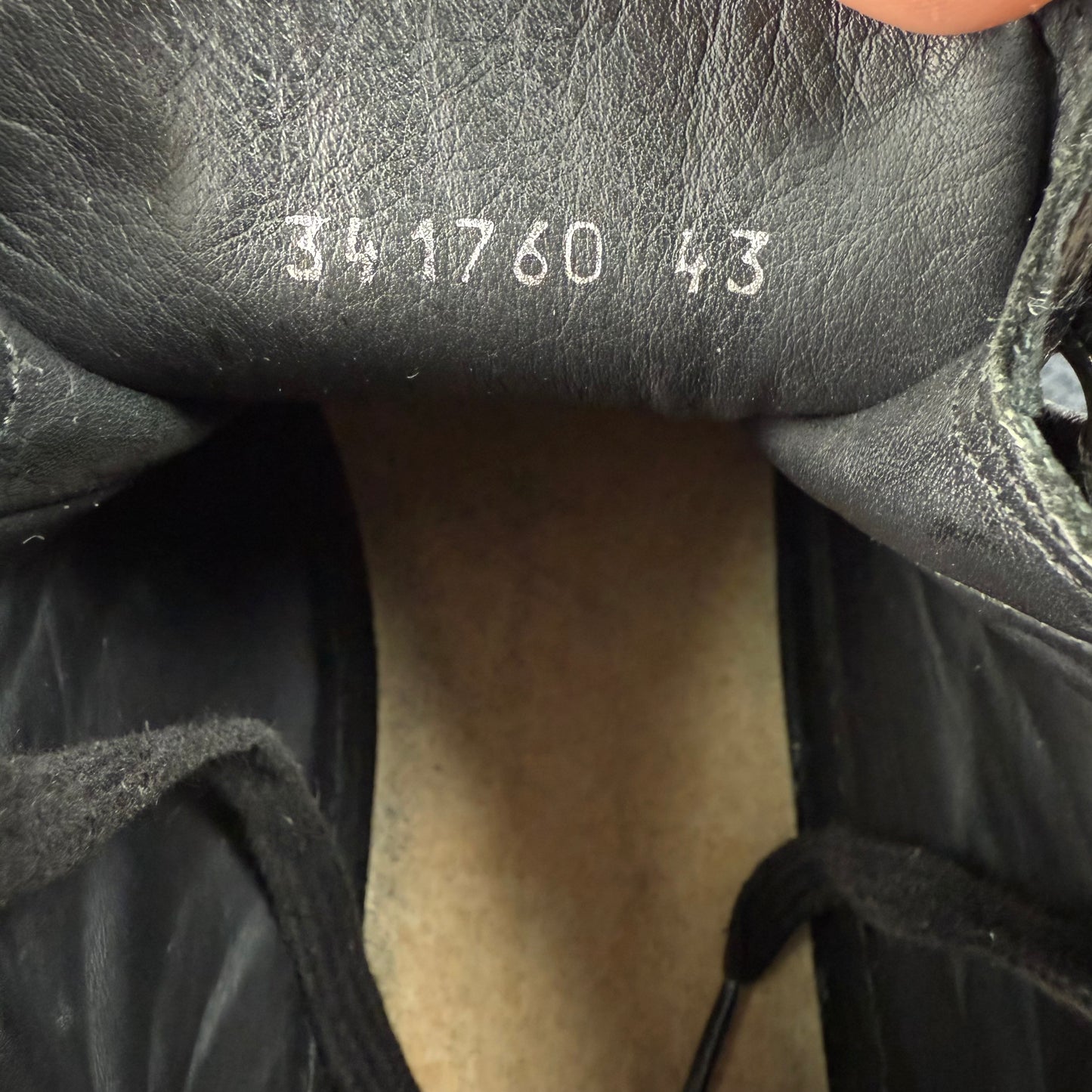 Balenciaga Arena ‘Black’ Leather Shoes