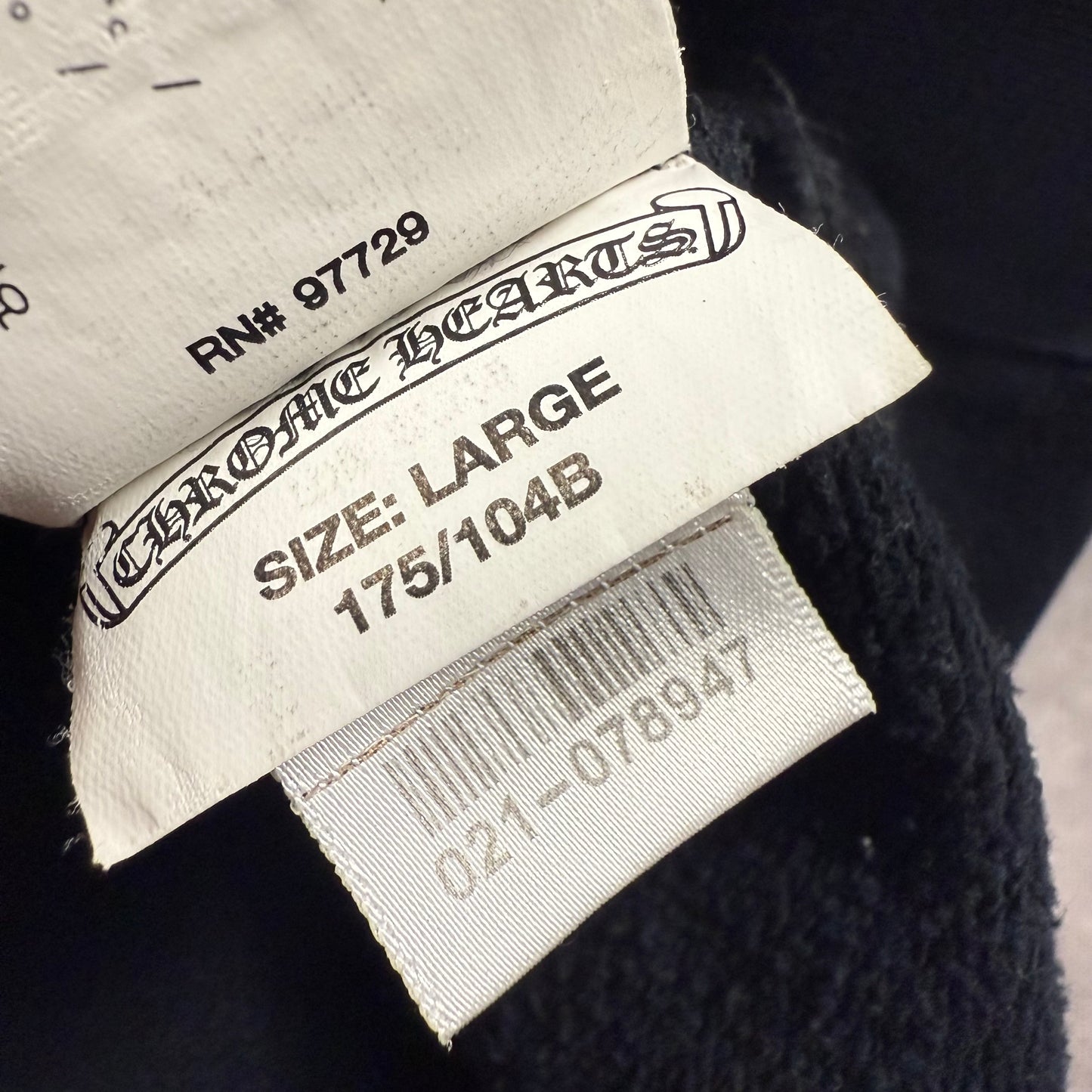 Chrome Hearts Horseshoe Floral ‘Black’ Hoodie