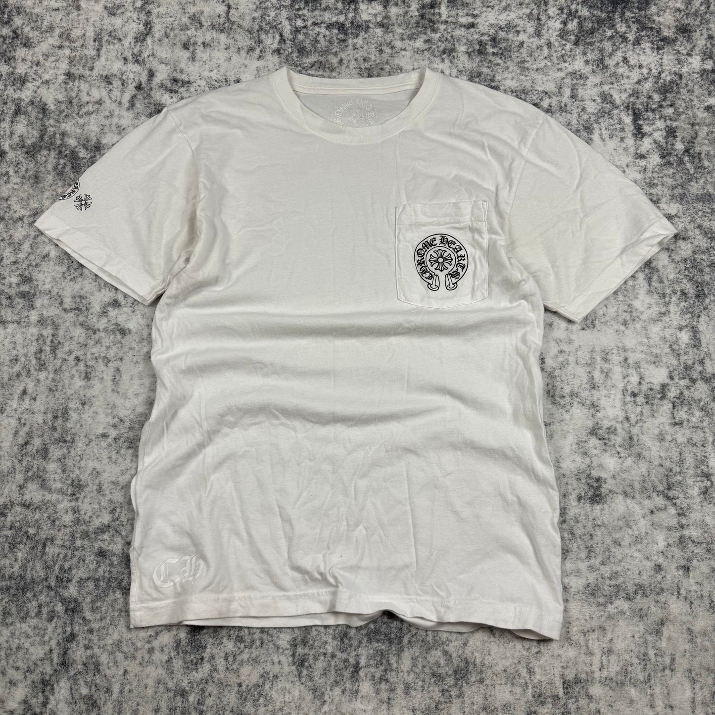 Chrome Hearts Horseshoe Gradient ‘White’ T-Shirt