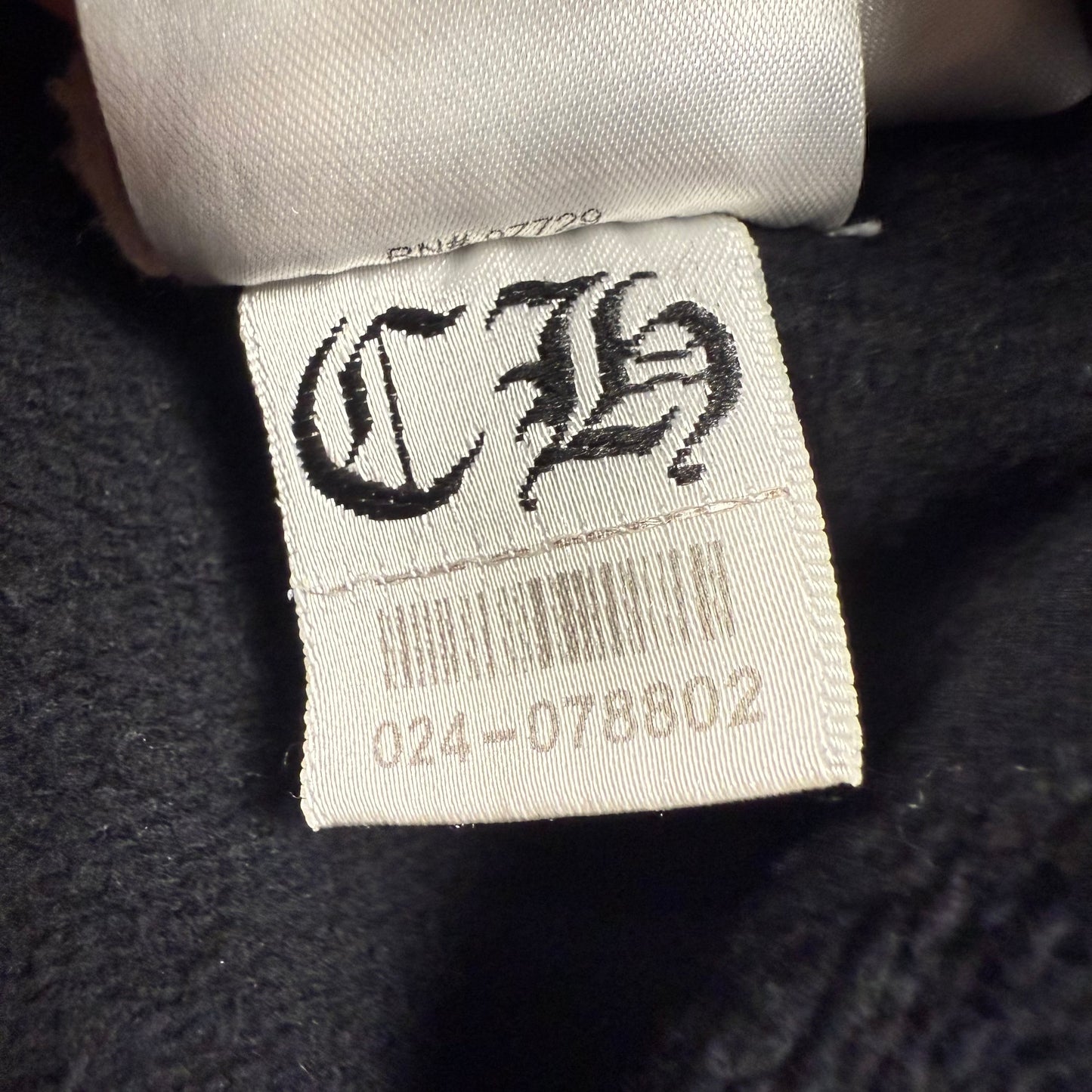 Chrome Hearts Scroll Logo ‘Black’ Hoodie