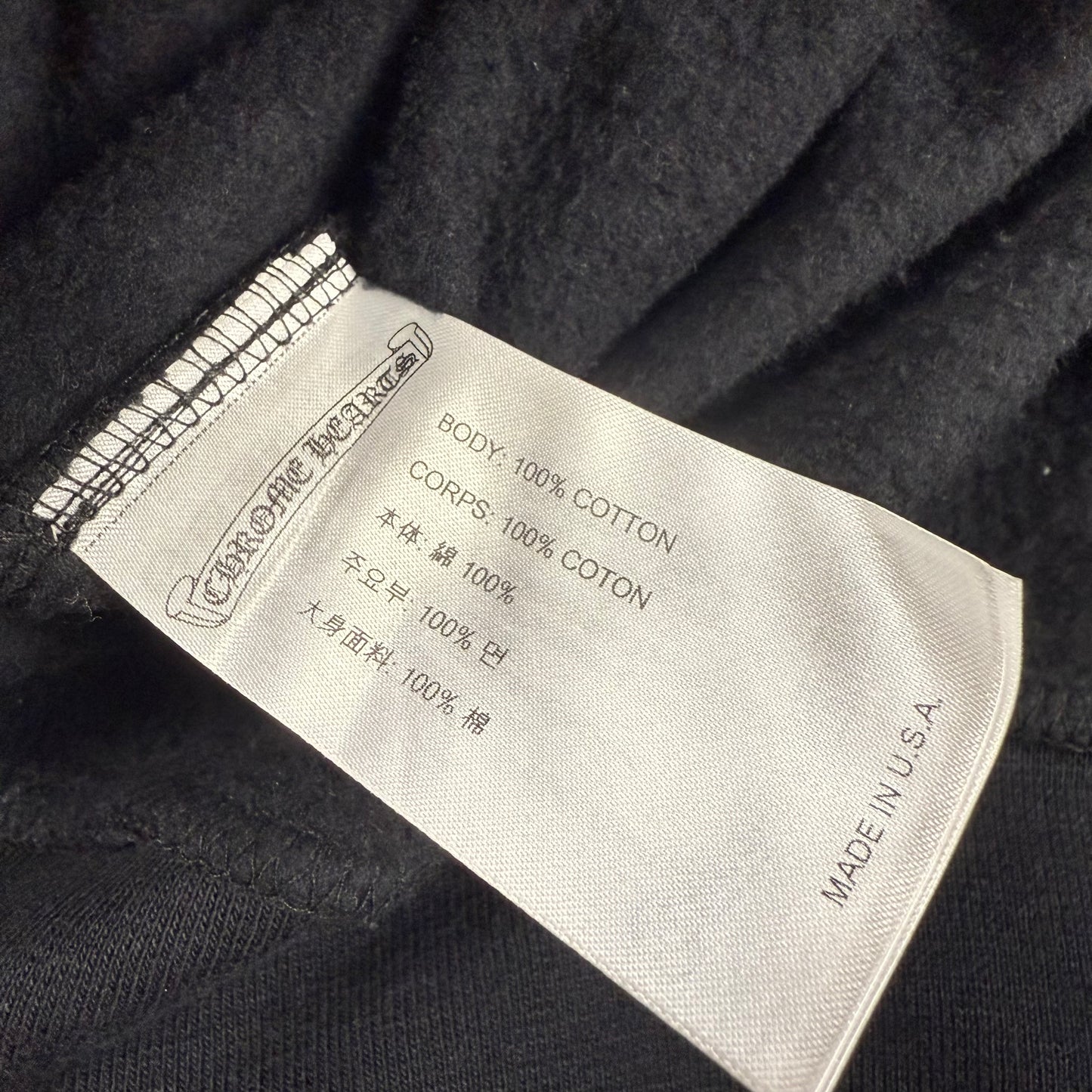 Chrome Hearts Multi color Horseshoe Logo Zip Up Hoodie