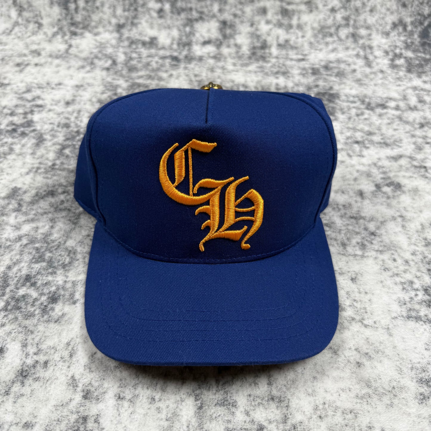 Chrome Hearts CH Logo ‘Blue’ Baseball Cap