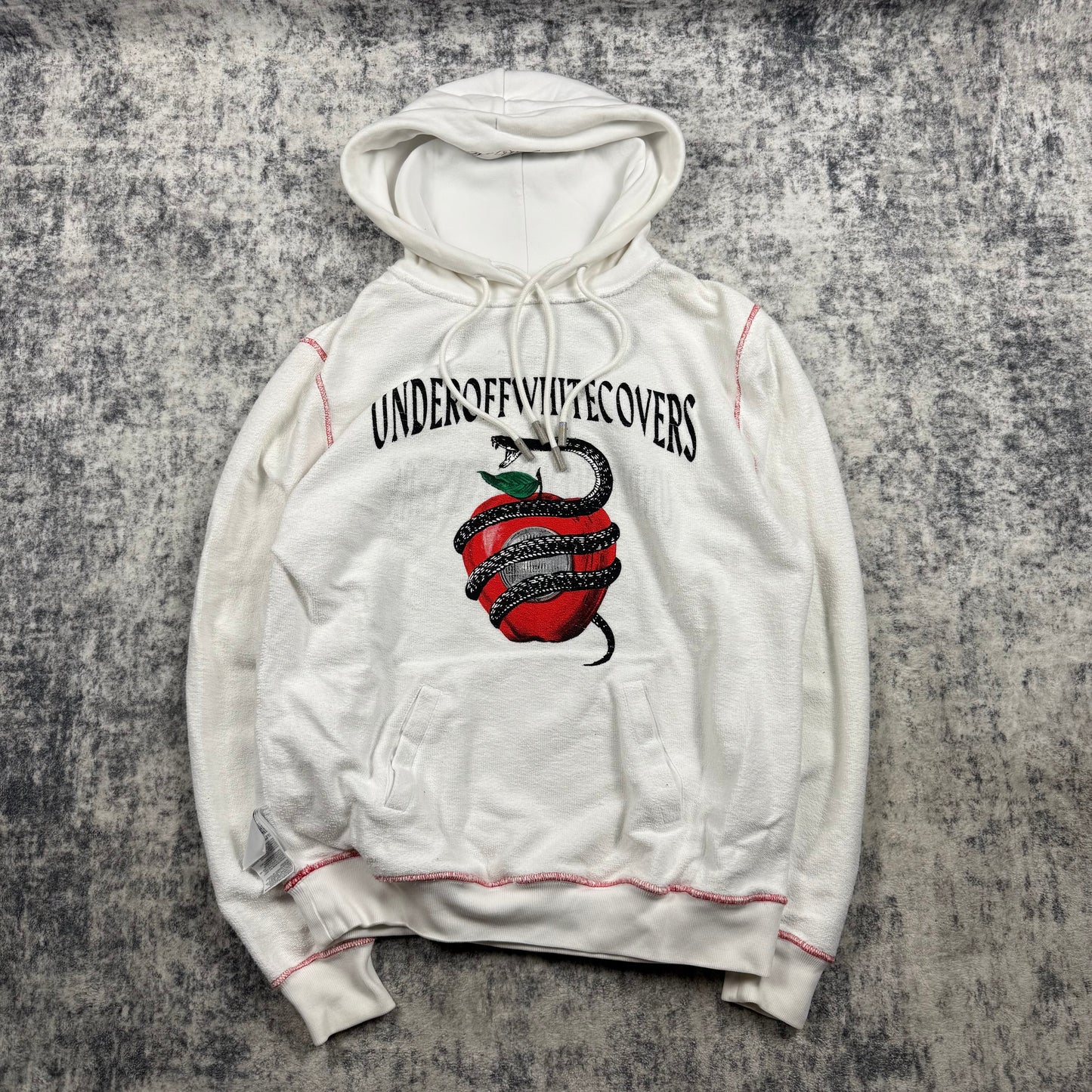 Off-White x Undercover Reversible “Skeleton Dancing” ‘White’ Hoodie