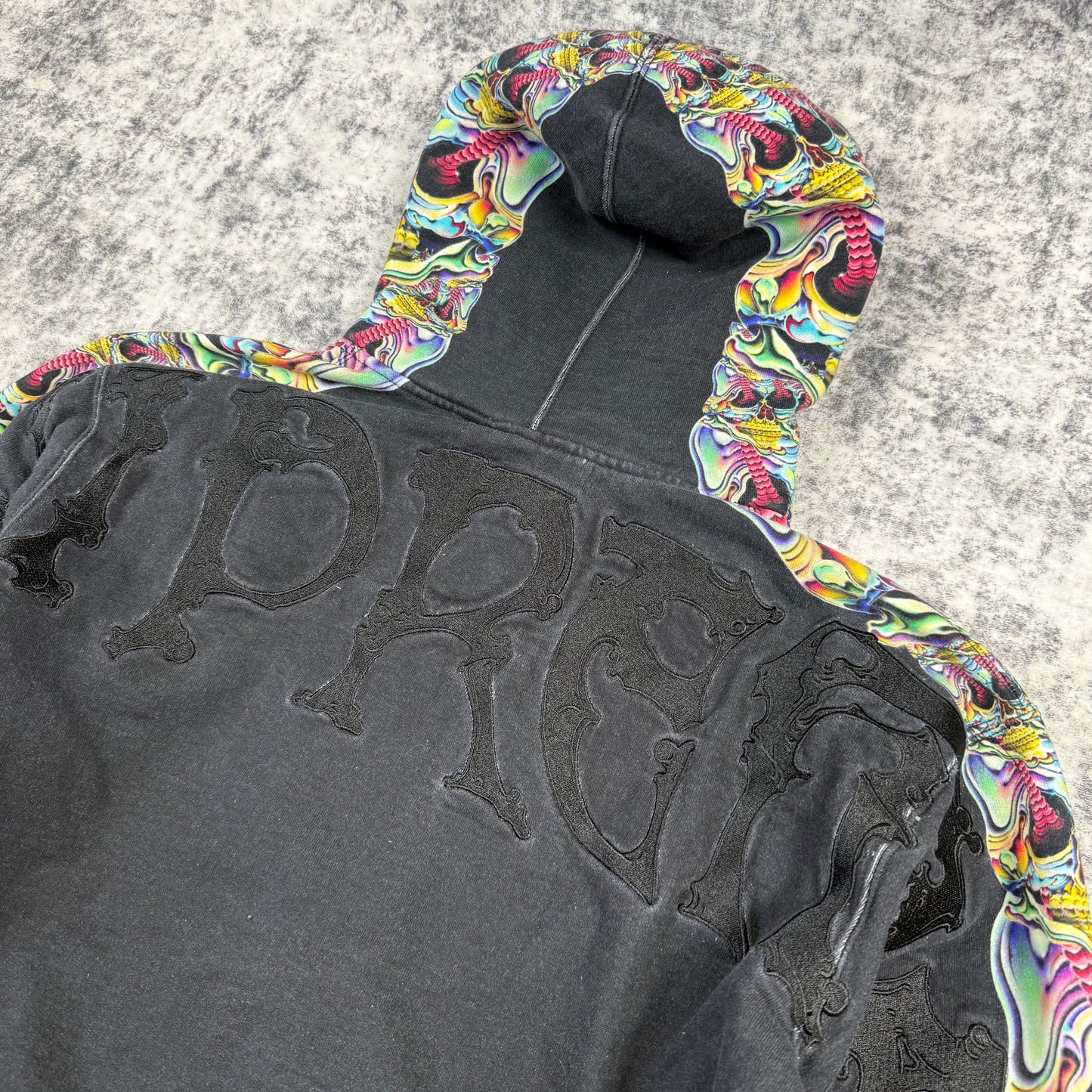 Supreme Skulls Big Logo ‘Black’ Zip Hoodie