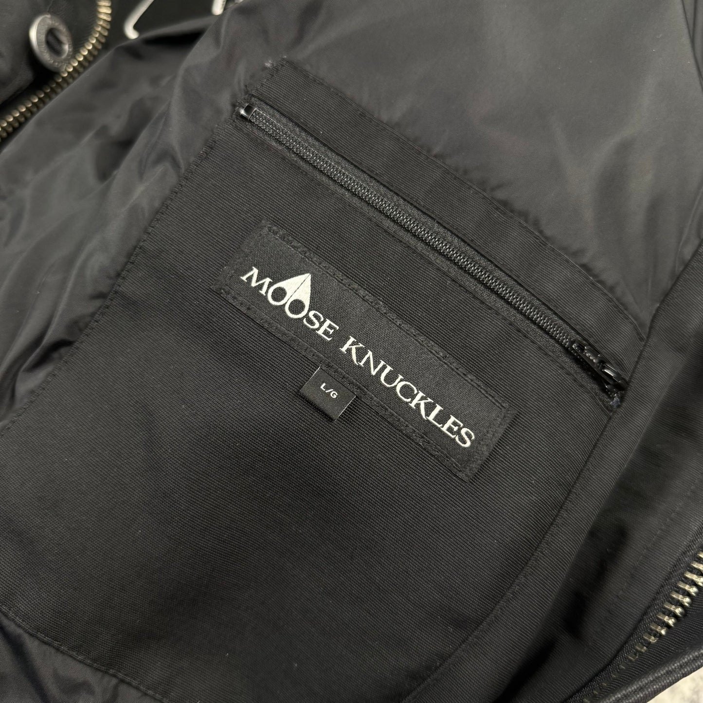 Moose Knuckles ORIGINAL SHEARLING TRIM 3Q JACKET