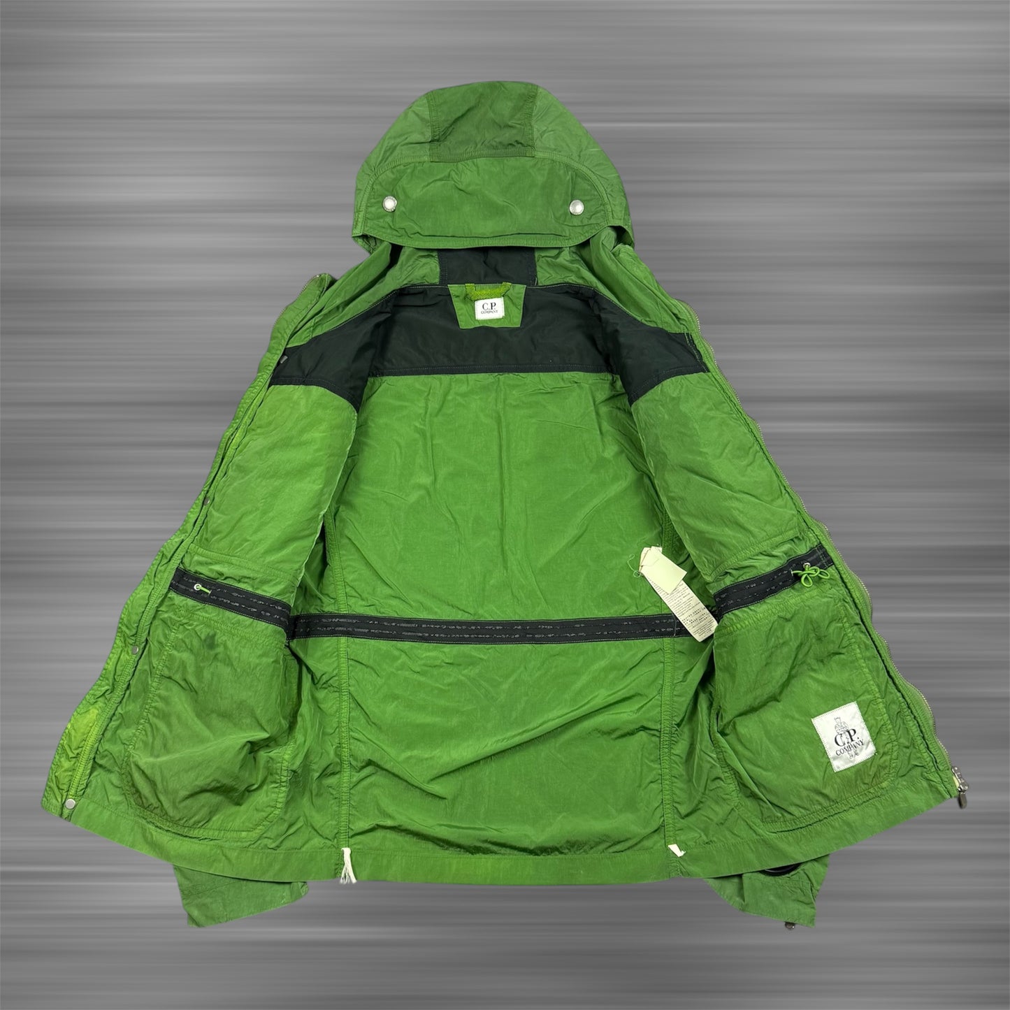 C.P. Company Vintage Nylon Metal ‘Green’ Multi Pocket Jacket