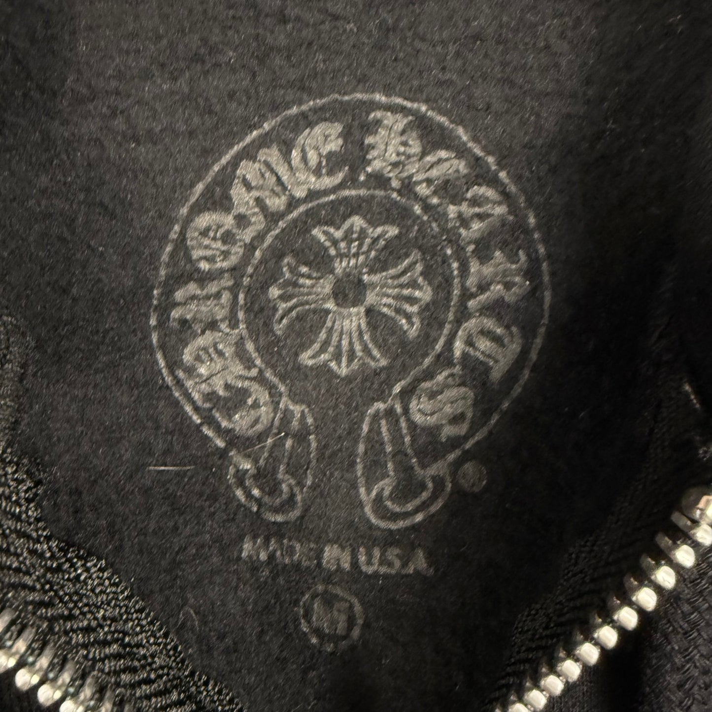 Chrome Hearts Multi color Horseshoe Logo Zip Up Hoodie