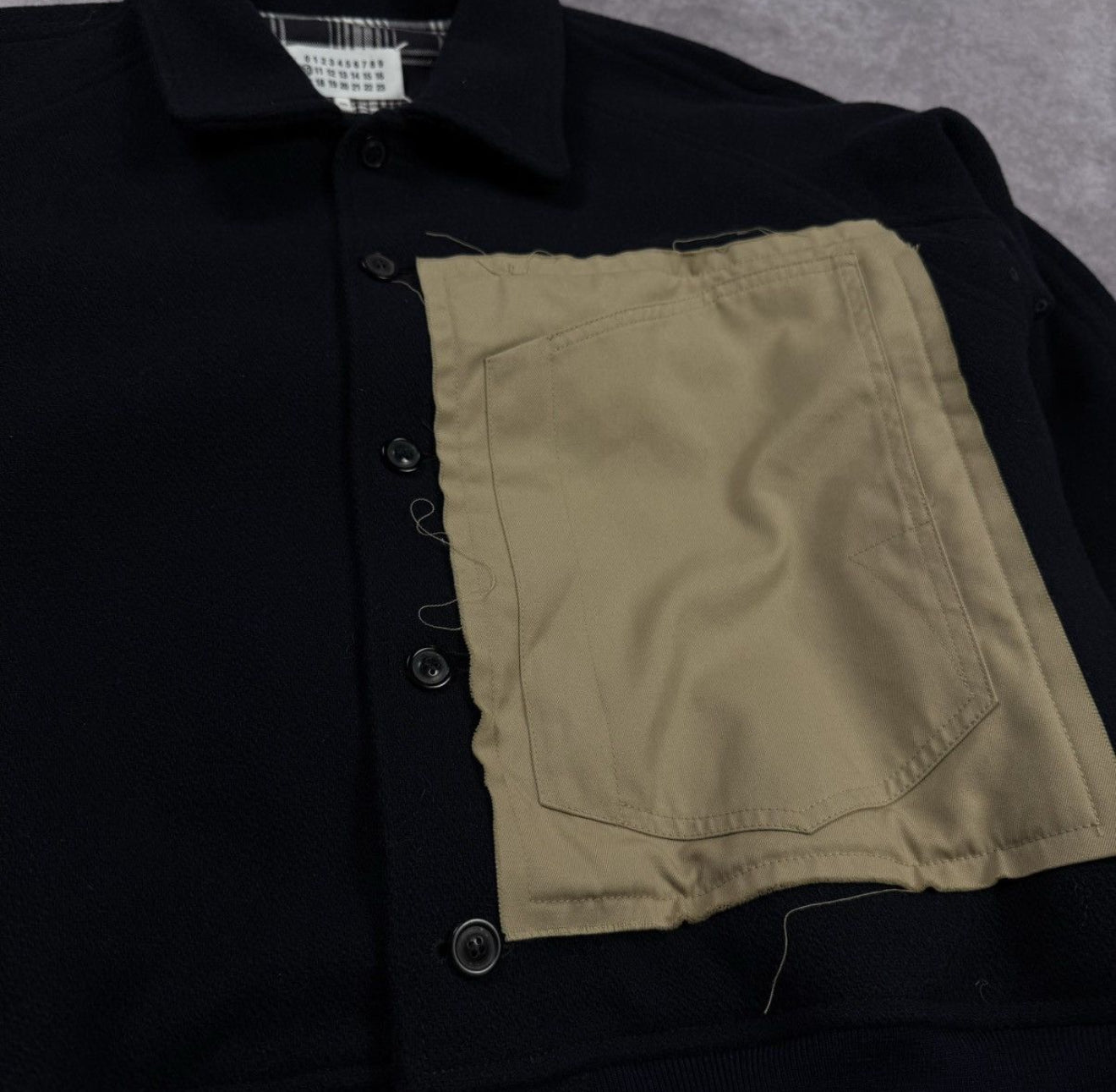 Maison Margiela Contrast Panel Jacket