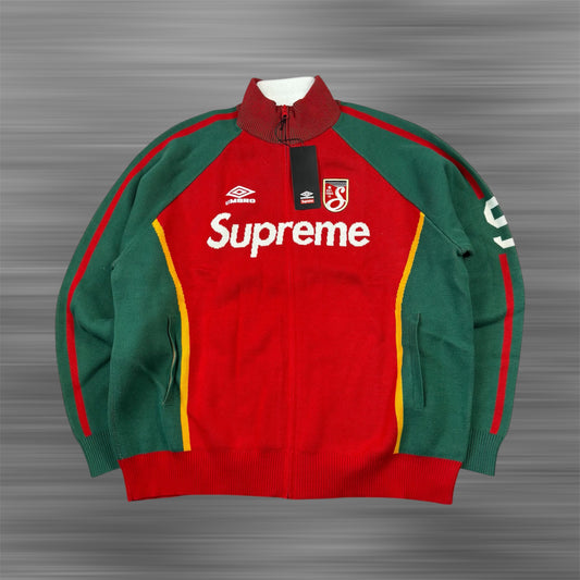 Supreme x Umbro Zip Up Knit Sweater