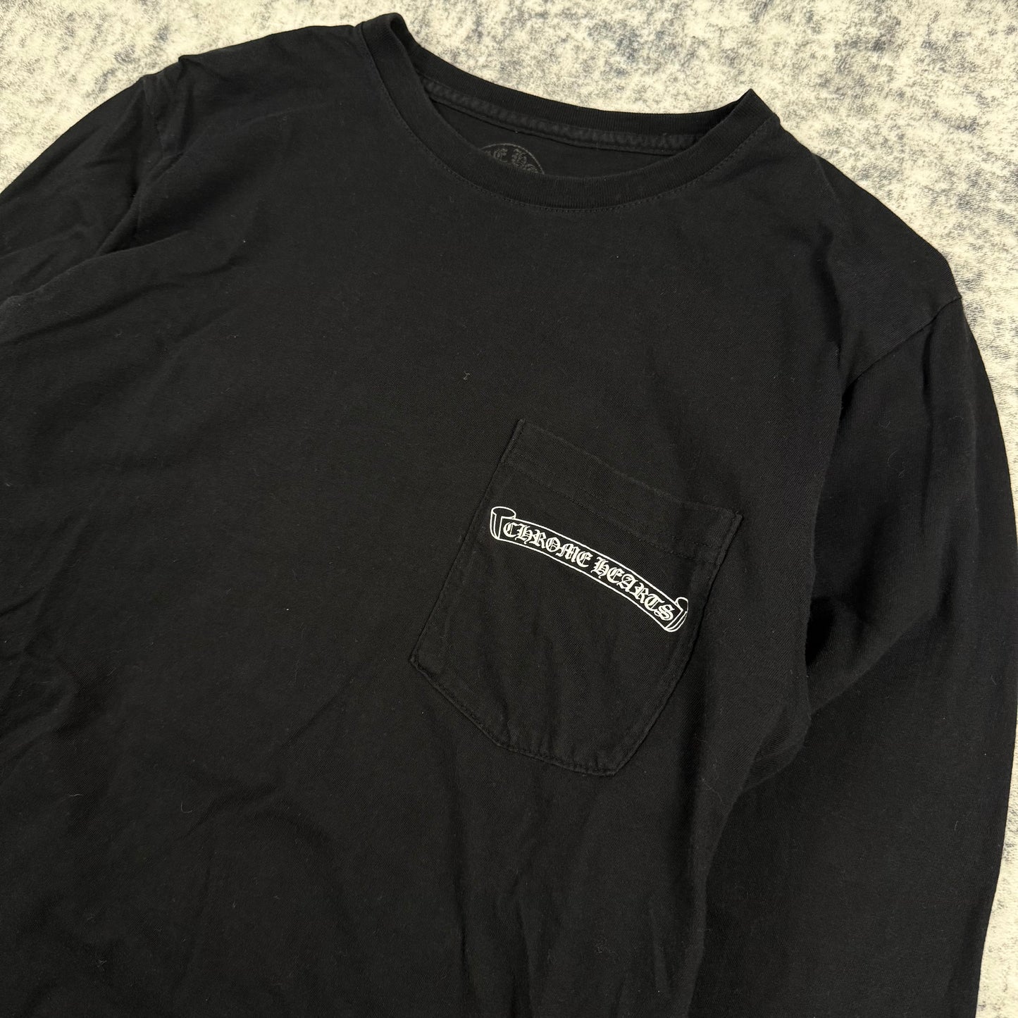 Chrome Hearts Vintage Jumbo Cross ‘Black’ Longsleeve