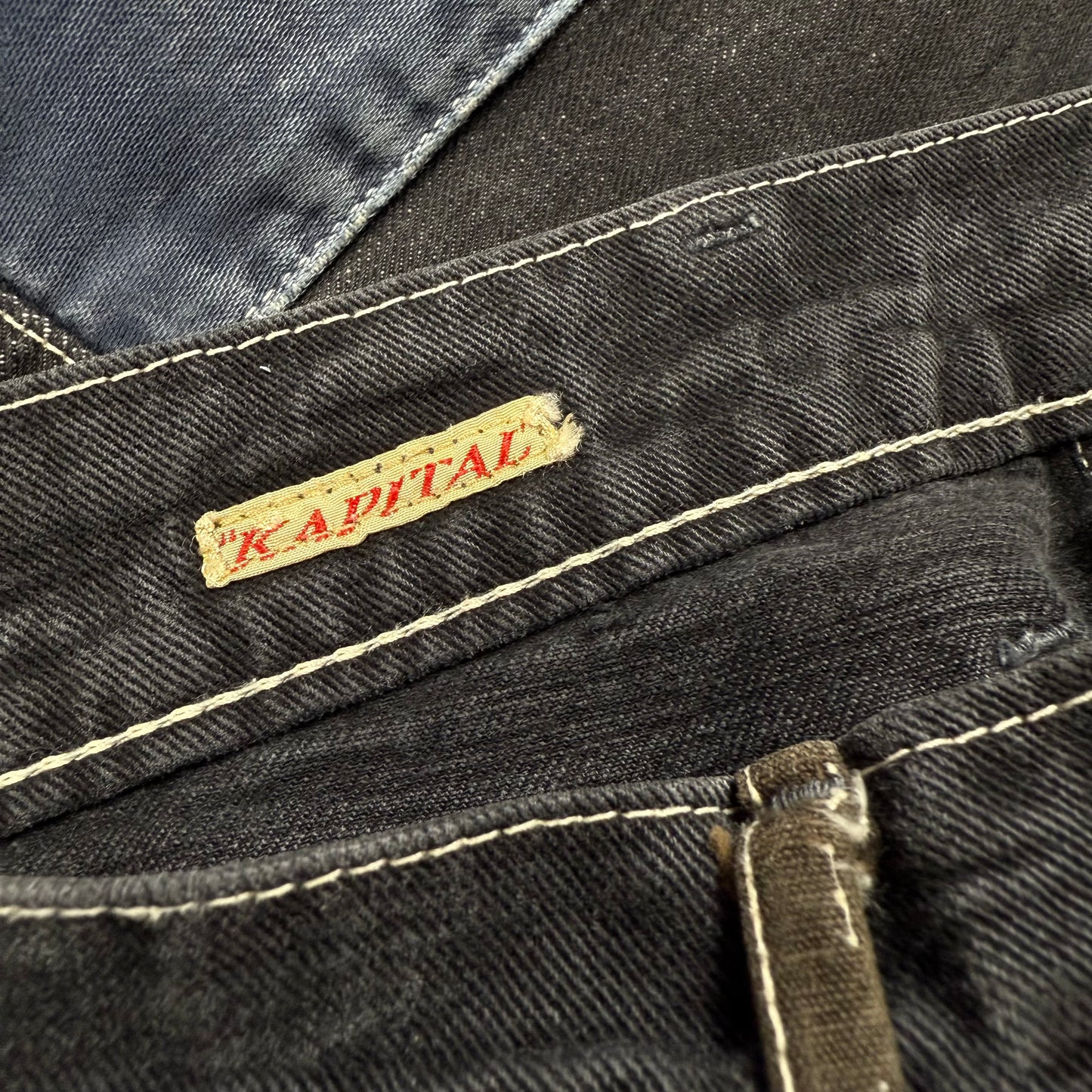 KAPITAL Crazy Dixie Patchwork Jeans