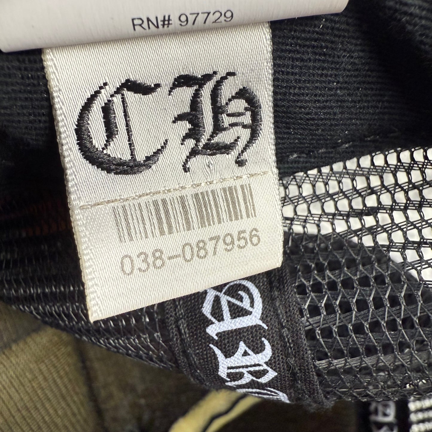 Chrome Hearts Hollywood USA ‘Black’ Trucker Cap