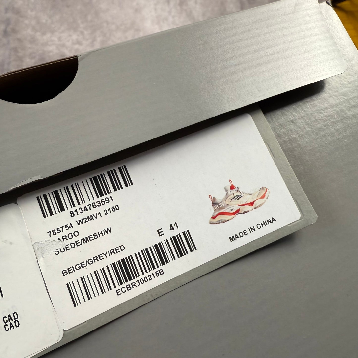 Balenciaga Cargo Distressed ‘Red/White’ Shoes