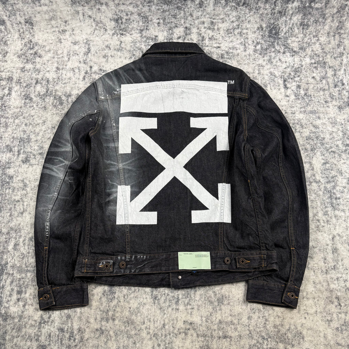OFF-WHITE™ Arrow Slim Denim Jacket