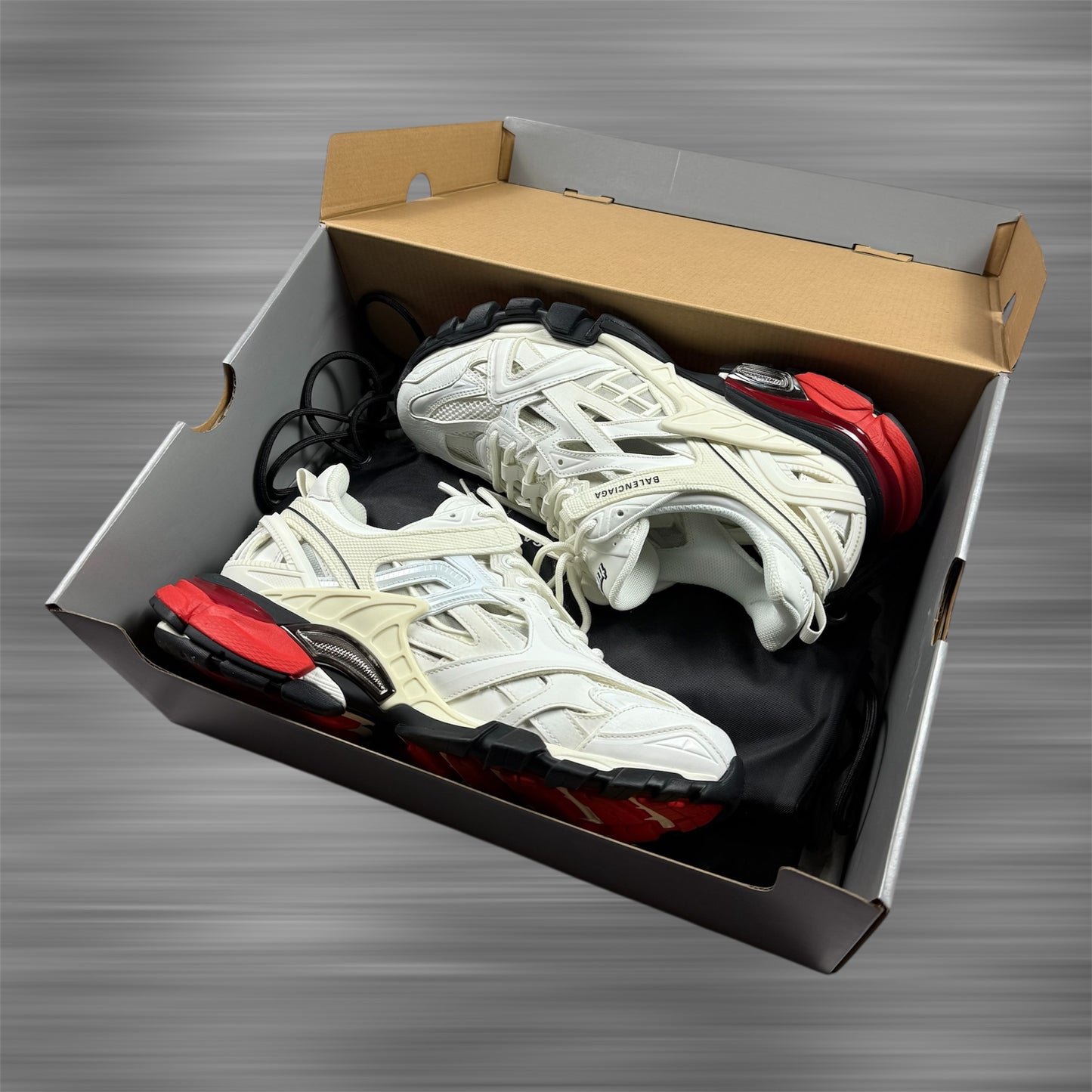 Balenciaga Track 2 ‘White Red’ Shoes