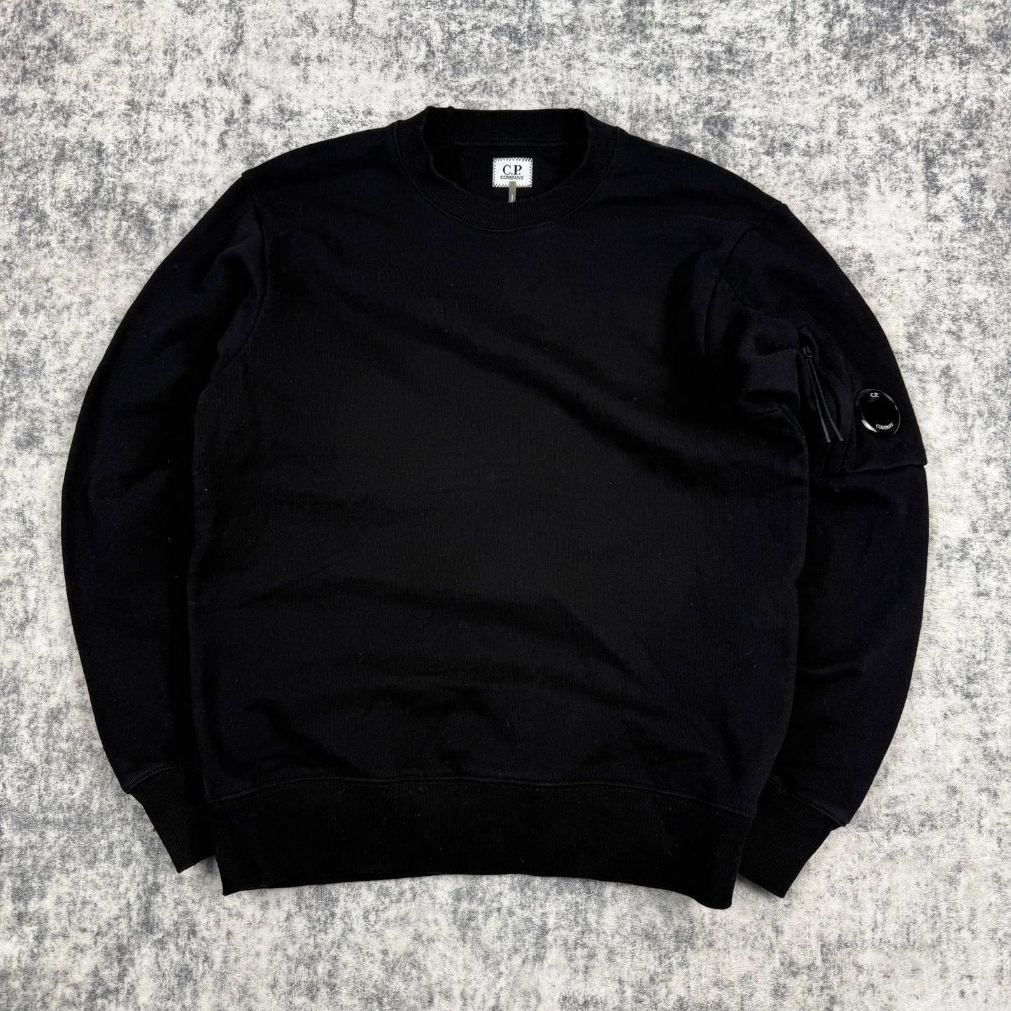 C.P. Company Lens ‘Black’ Crewneck
