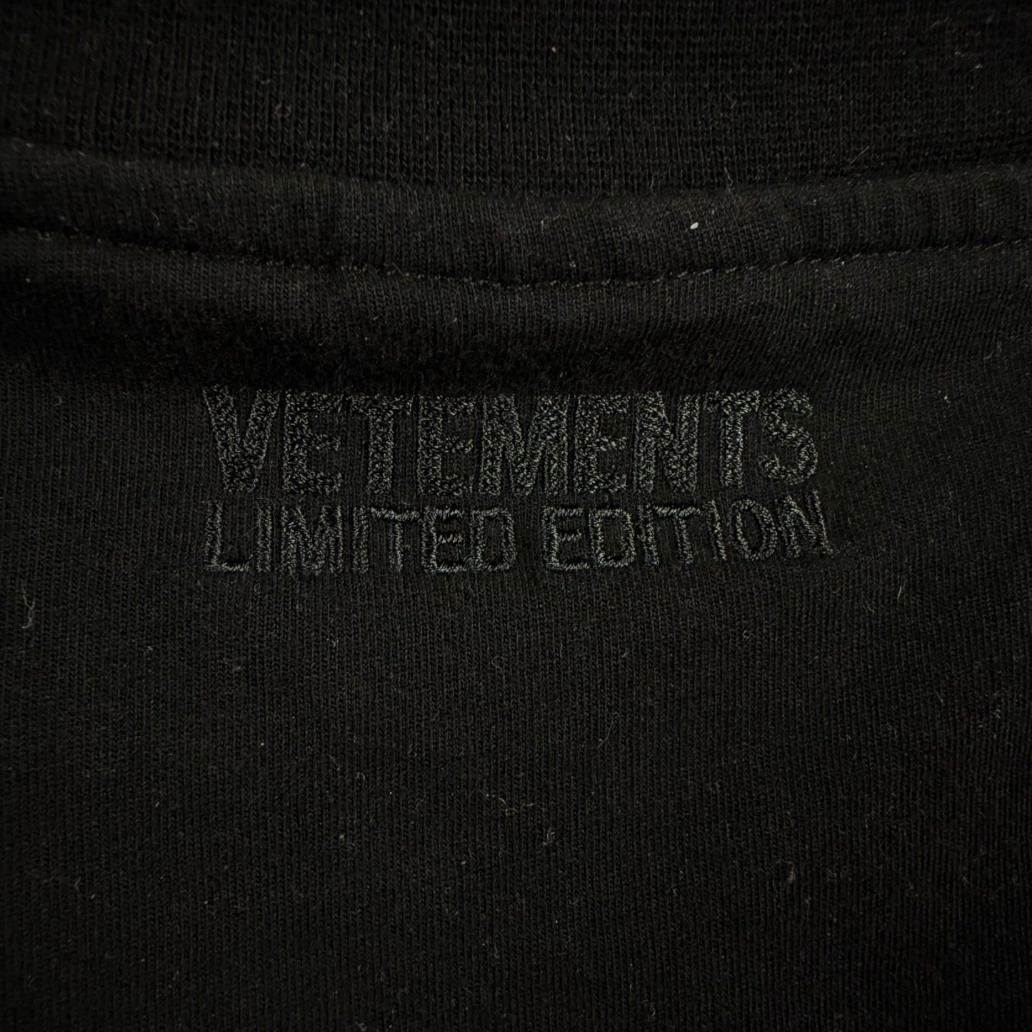 VETEMENTS SS/25 Death Metal Oversized Shirt