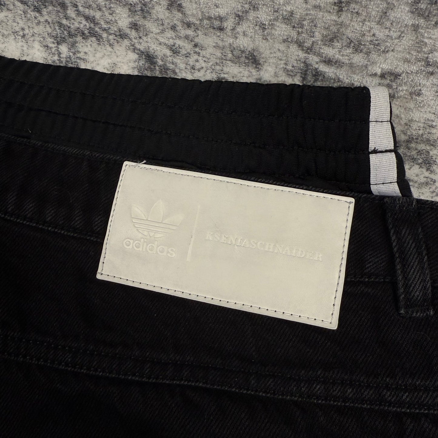 Adidas & KSENIASCHNAIDER Baggy Denim ‘Black’ Jeans