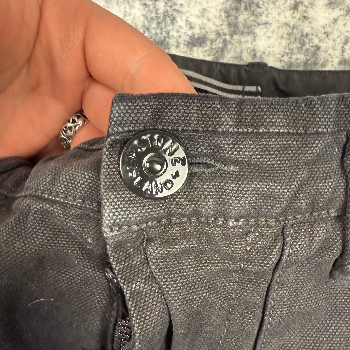 Stone Island Patch Program ‘Black’ Pants