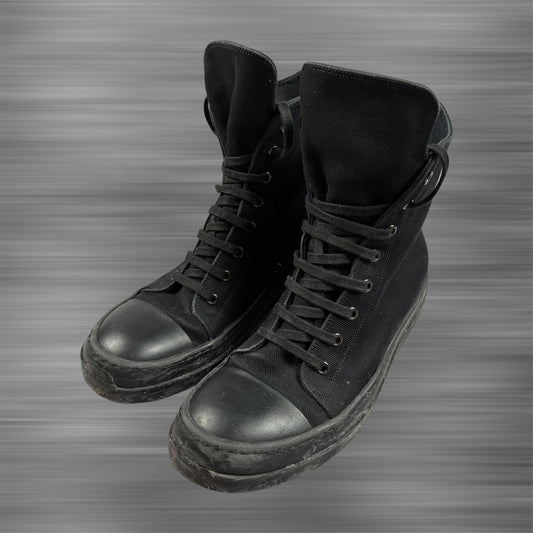 Rick Owens DRKSHDW Ramones High – Full Black