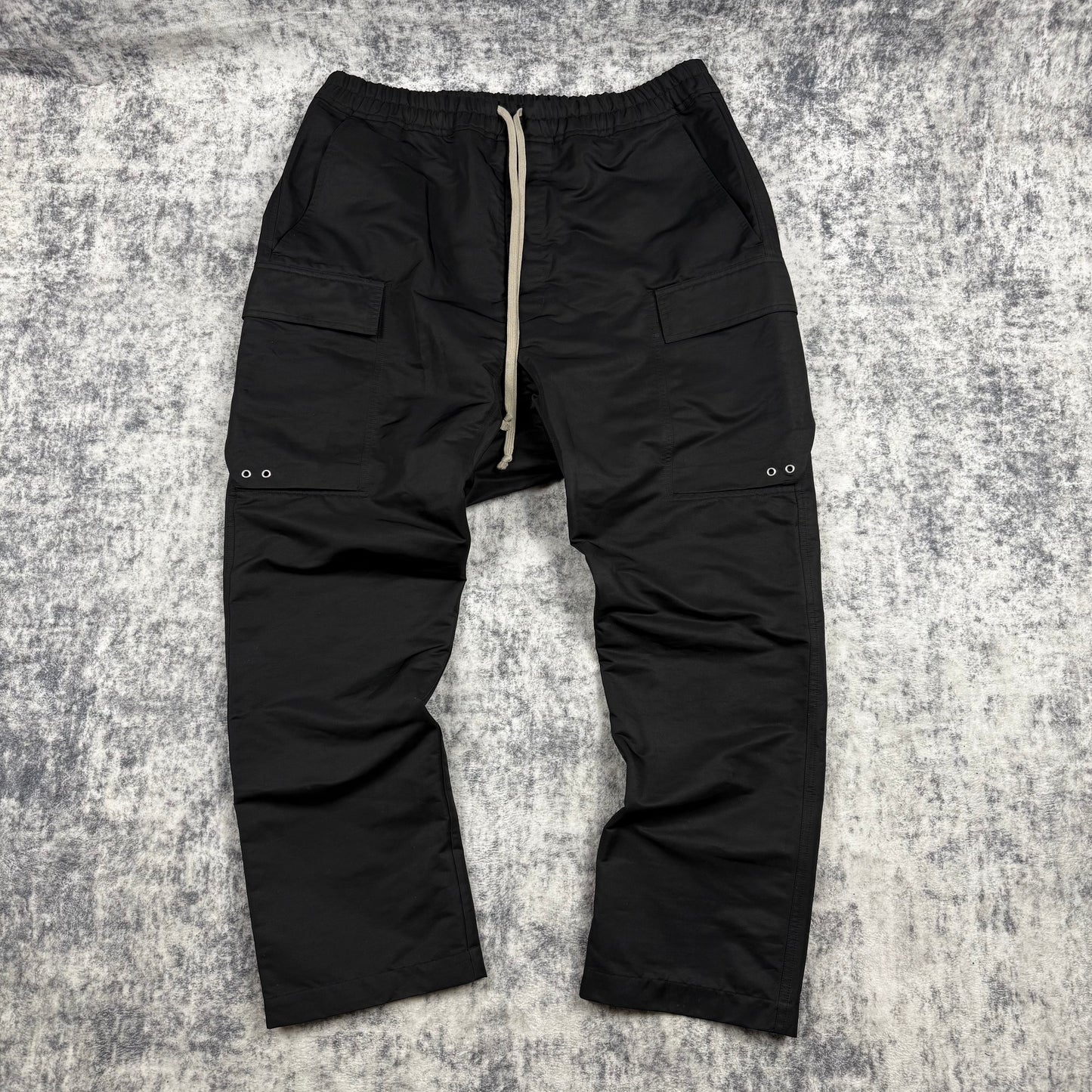 Rick Owens FW/23 Luxor Cargo Nylon ‘Black’ Pants