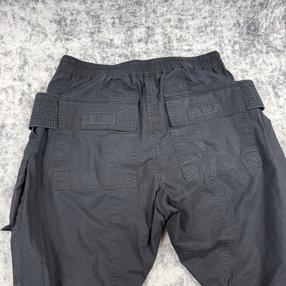Rick Owens DRKSHDW Black 'Creatch' Cargo Pants