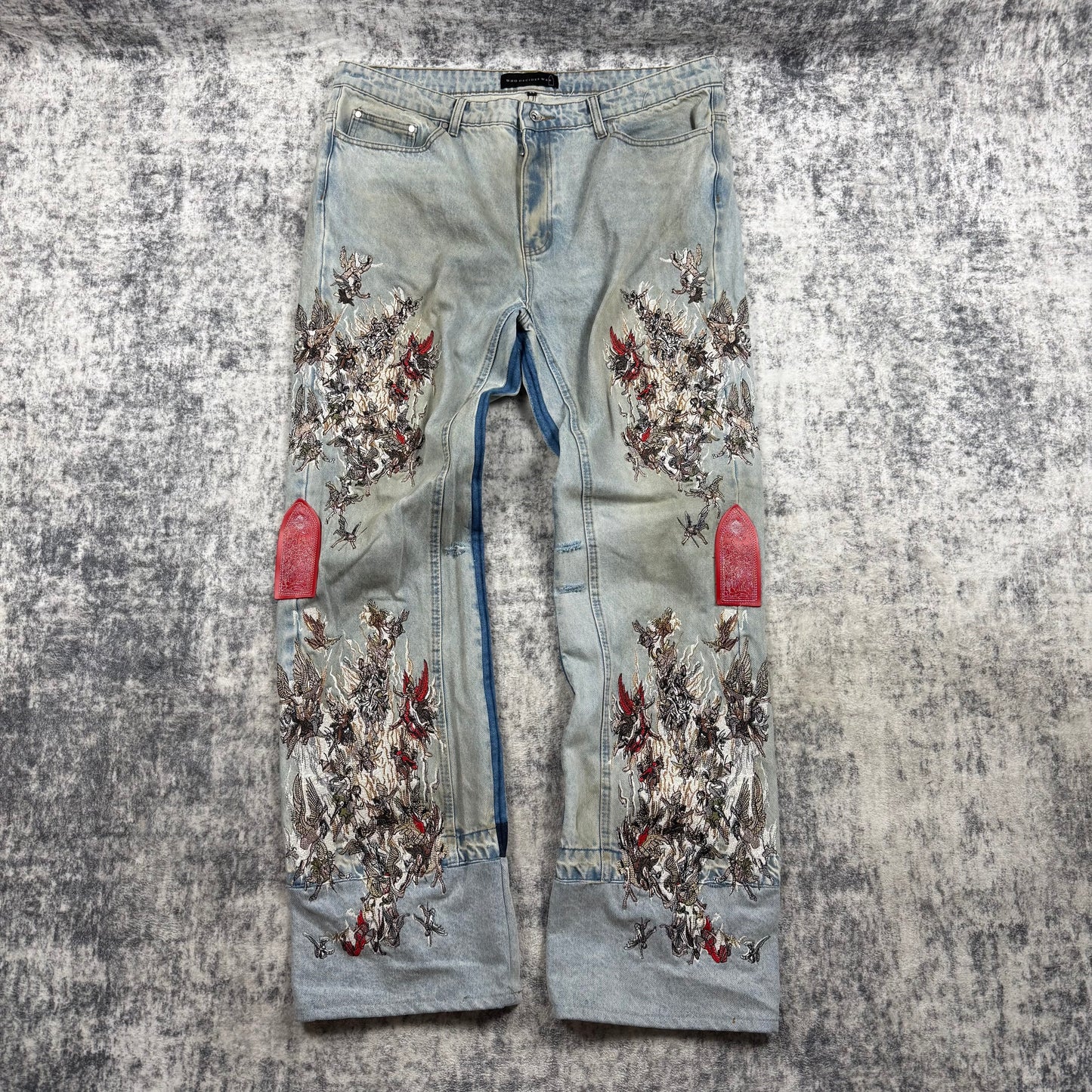 Who Decides War Blue Chaos Jeans