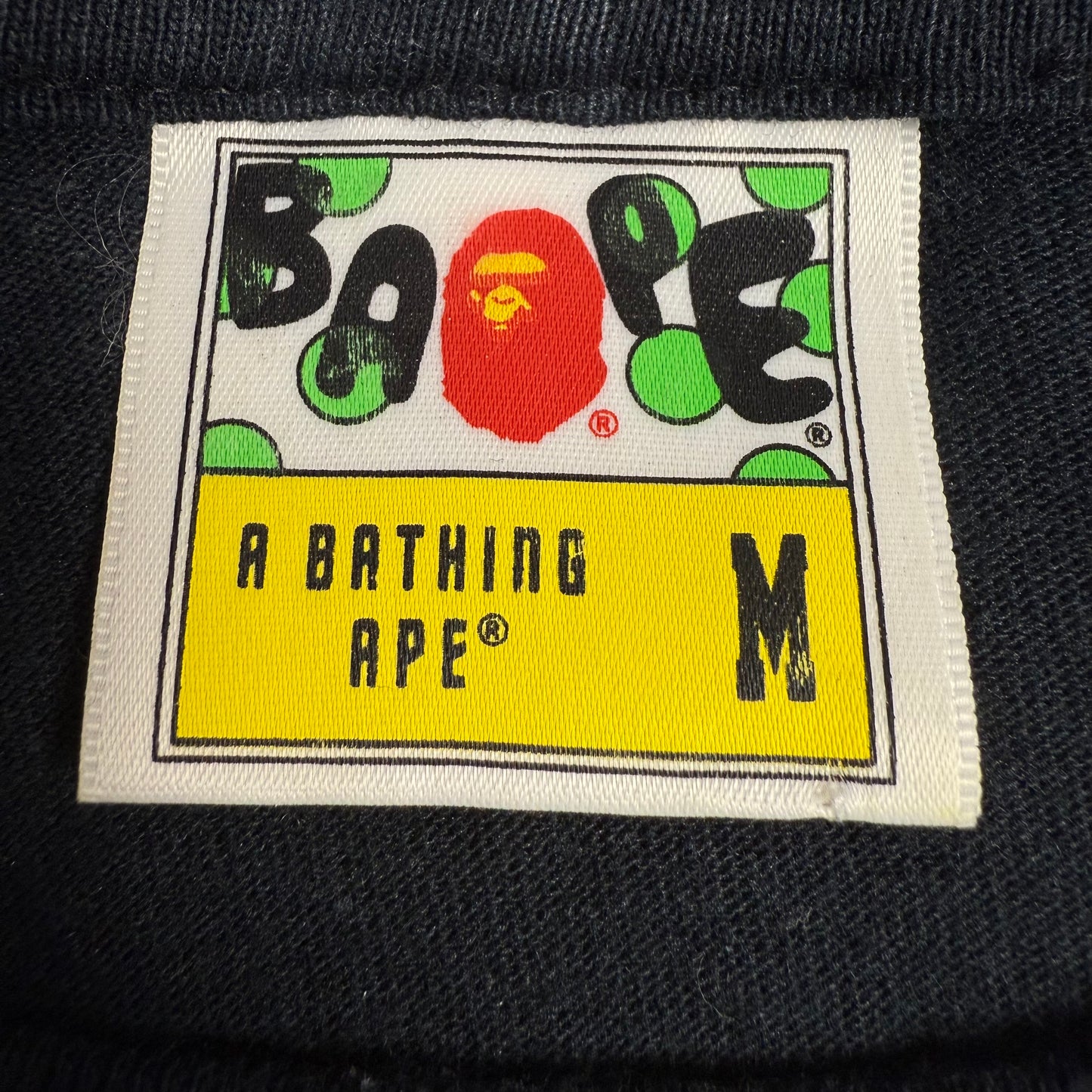 BAPE Busy Works Camo ‘Black’ T-Shirt