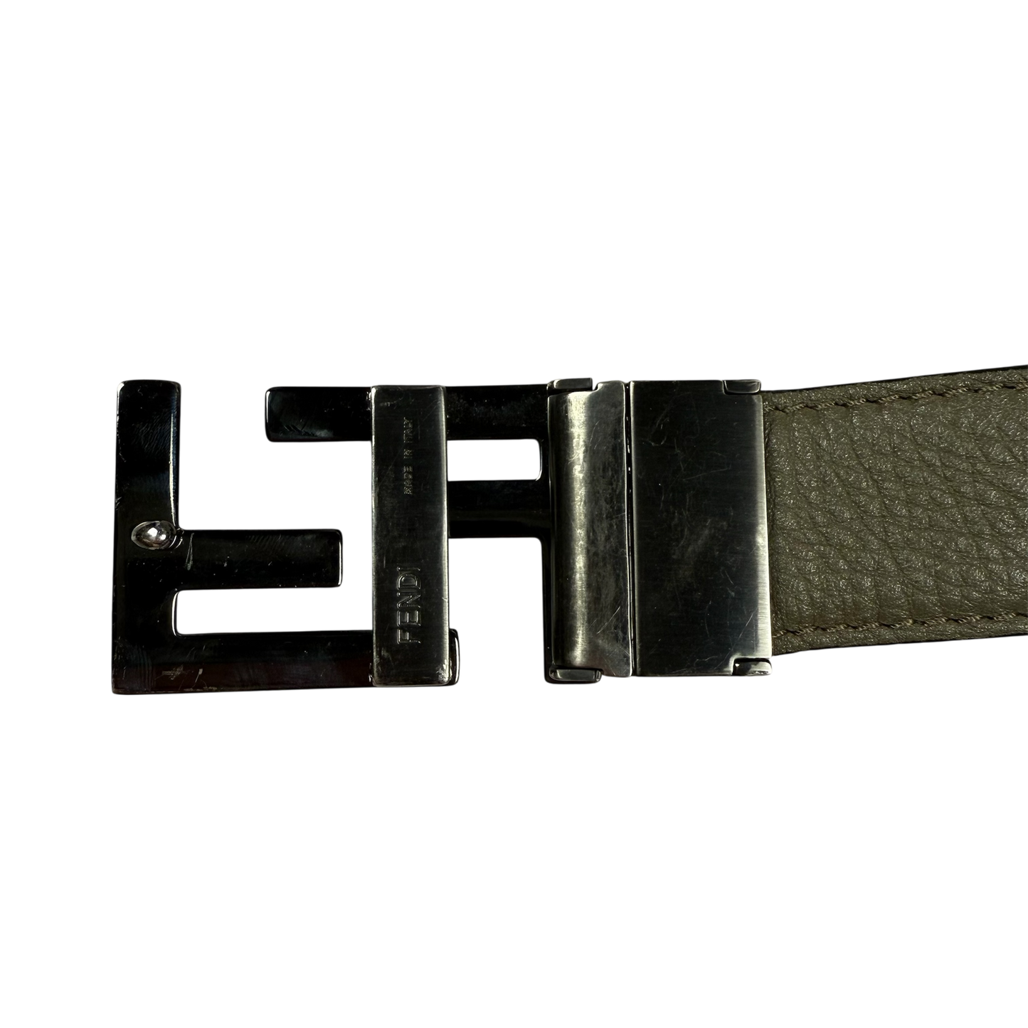 FENDI Reversible ‘Black/Green’ Belt