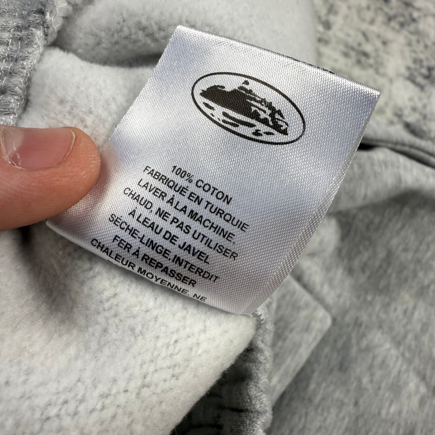 Corteiz OG Alcatraz 'Heather Grey' Shorts