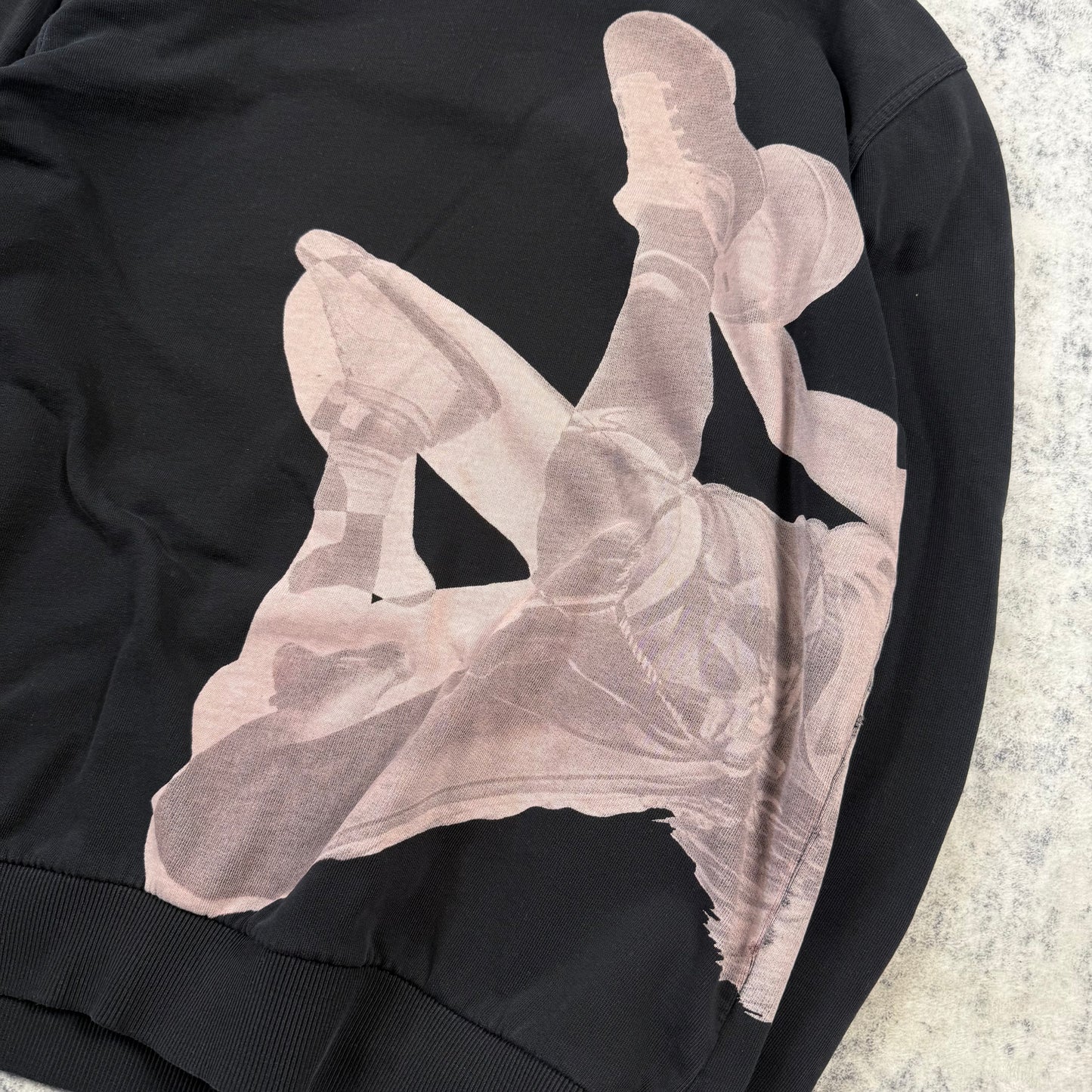 Givenchy SS15 Basketball ‘Black’ Distressed Sweatshirt