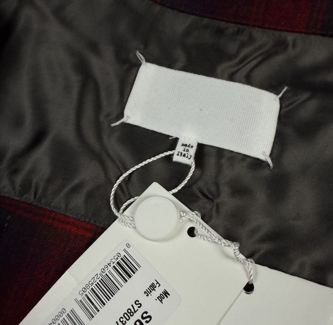 Maison Margiela Pendleton oversized shirt