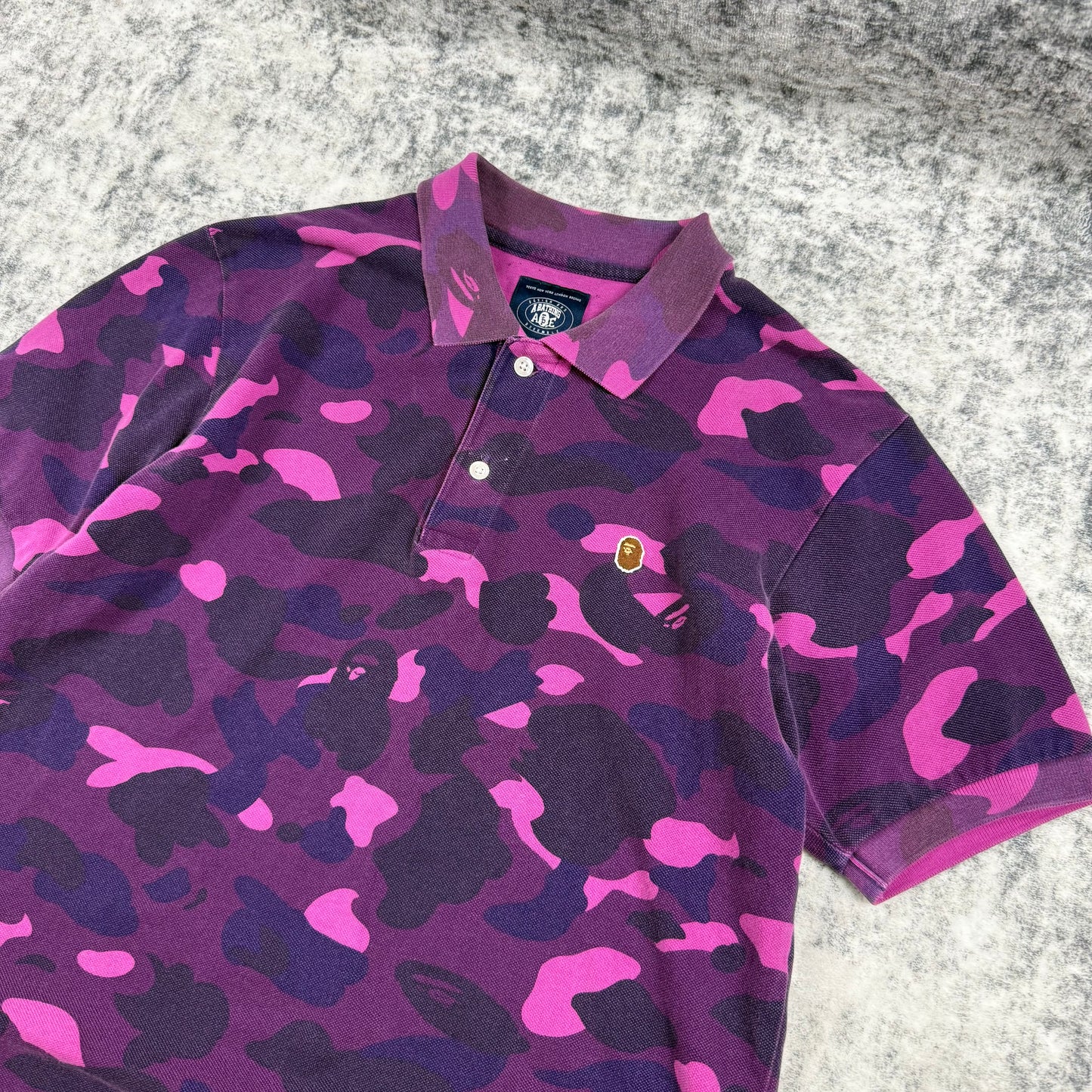 Bape “Design and Assembly” Camo ‘Purple’ T-Shirt