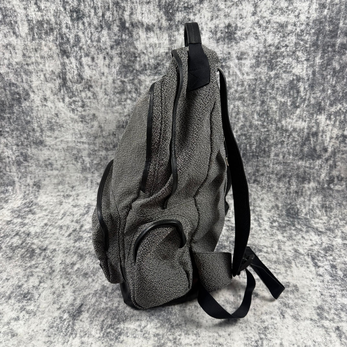 Kris Van Assche Grey Melange Hiking Backpack