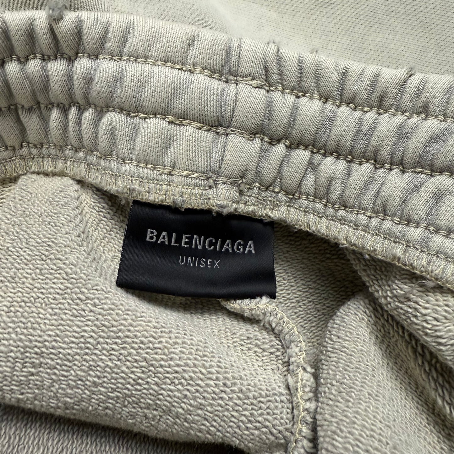 Balenciaga Distressed Baggy Tribal ‘Beige’ Sweatpants