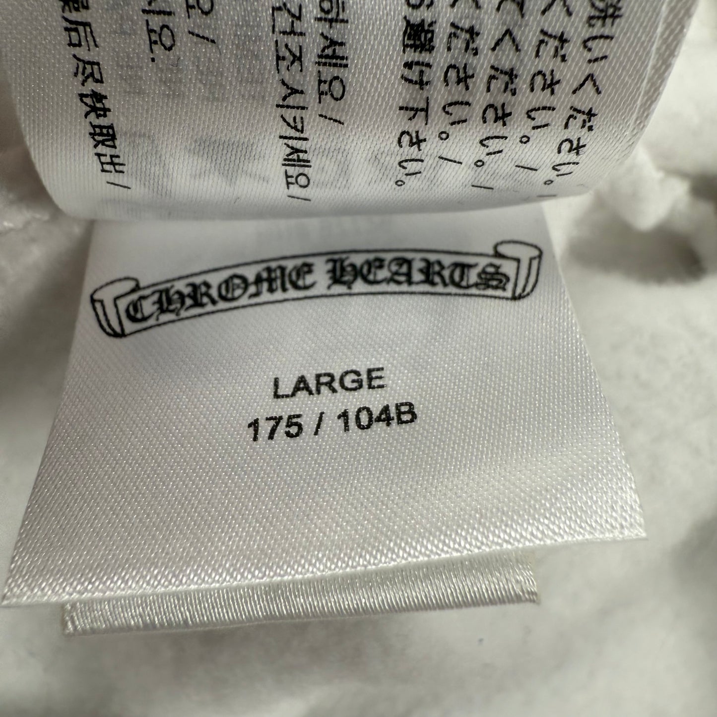 Chrome Hearts Horseshoe Floral ‘White’ Hoodie