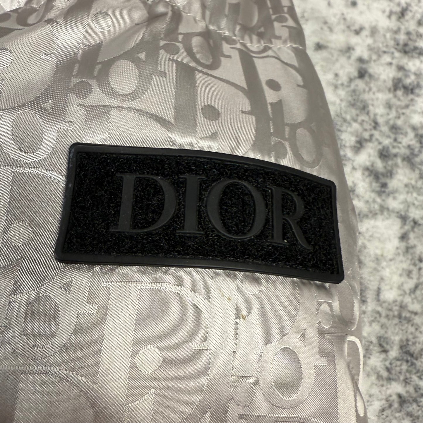 Dior Oblique ‘Silver’ Down Jacket