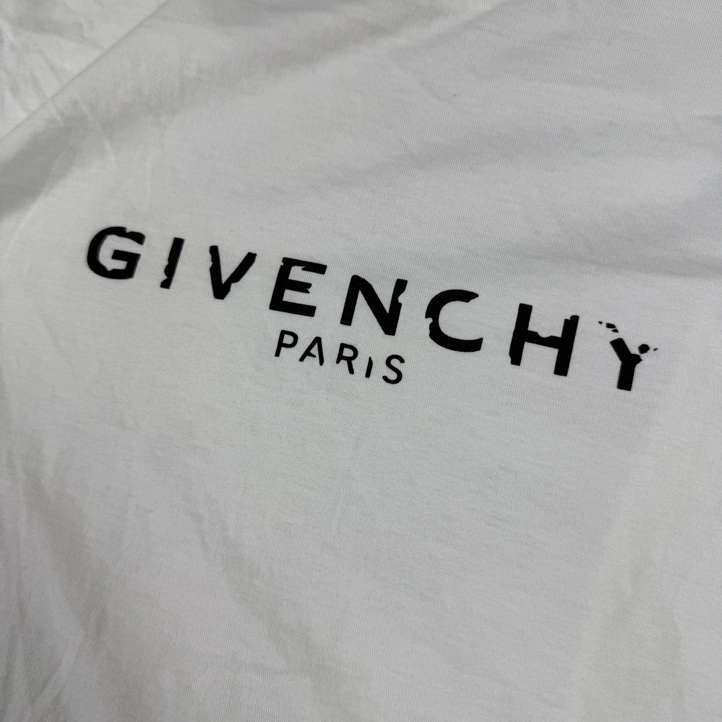 Givenchy Distressed Logo T-Shirt