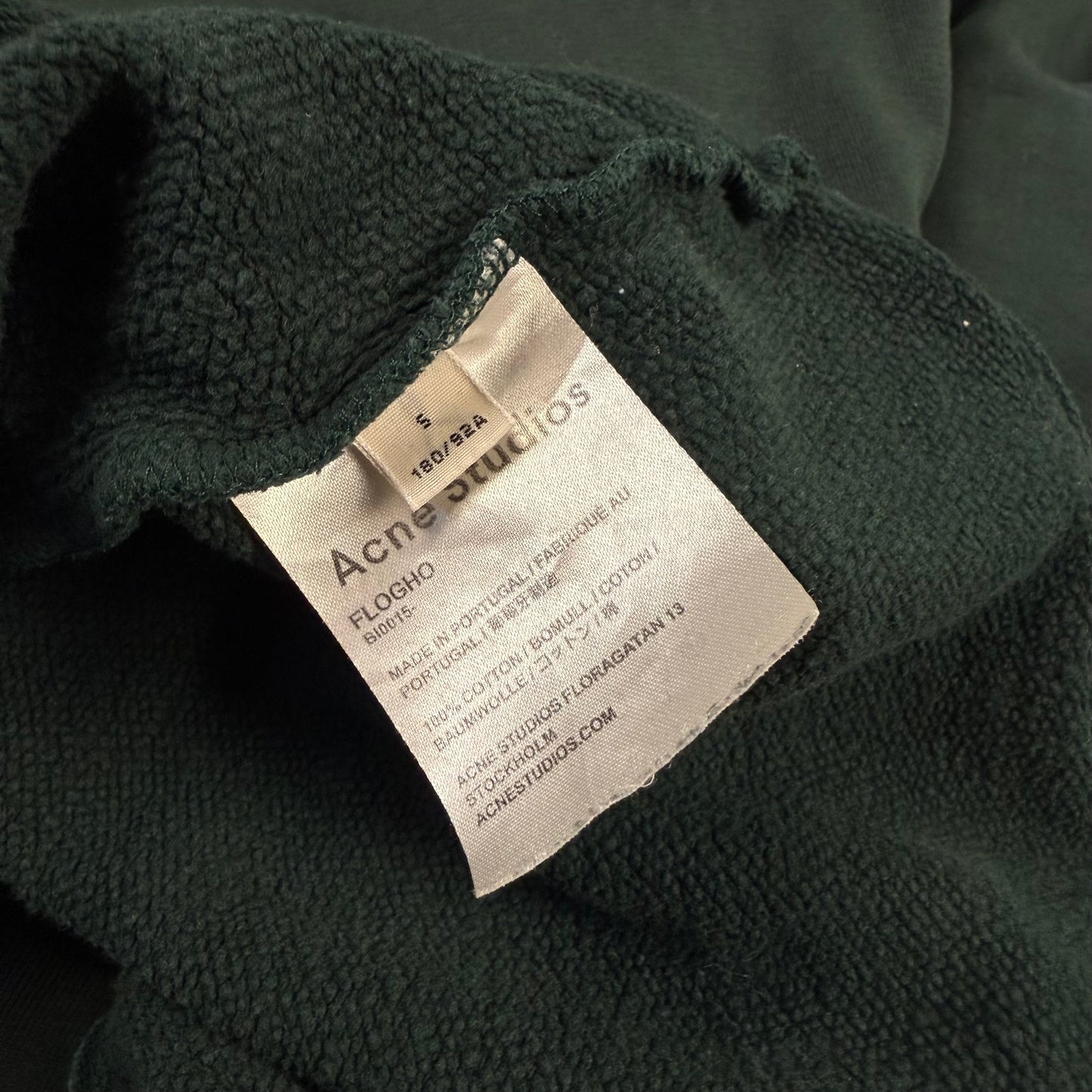Acne Studios Flogho ‘Green’ Crewneck