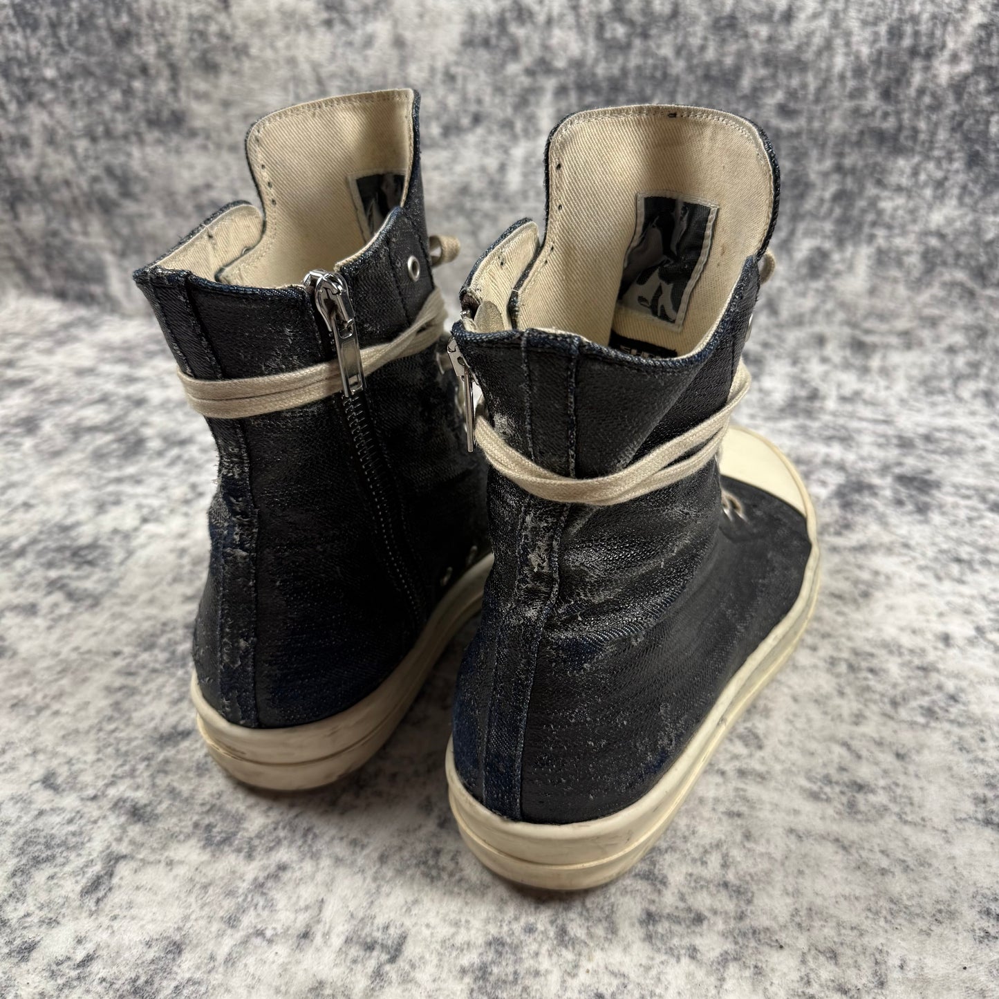 Rick Owens DRKSHDW Ramones Denim Waxed