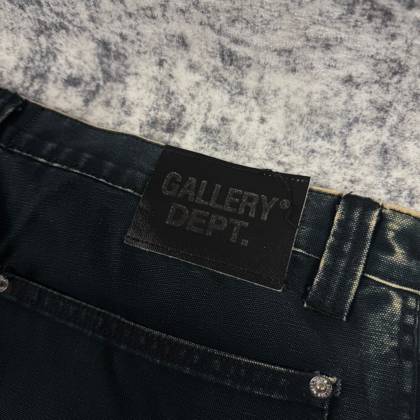 Gallery Dept. Paint Splatter LA Flared Carpenter Jeans