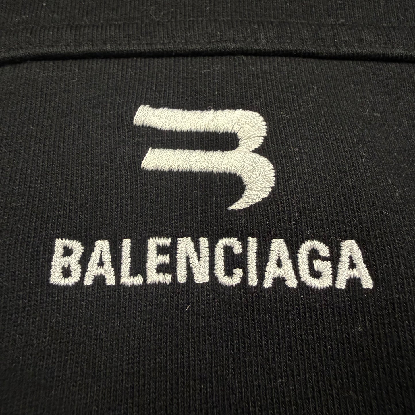 Balenciaga Sporty B Paneled ‘Black’ Hoodie