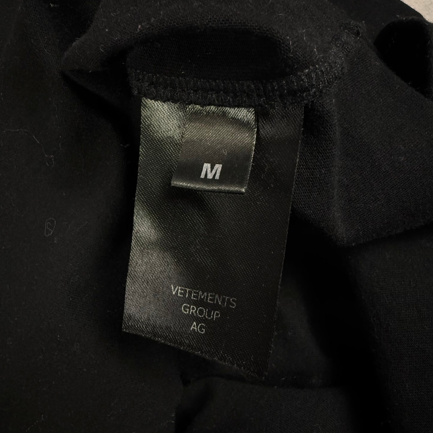 VETEMENTS SS/25 Death Metal Oversized Shirt