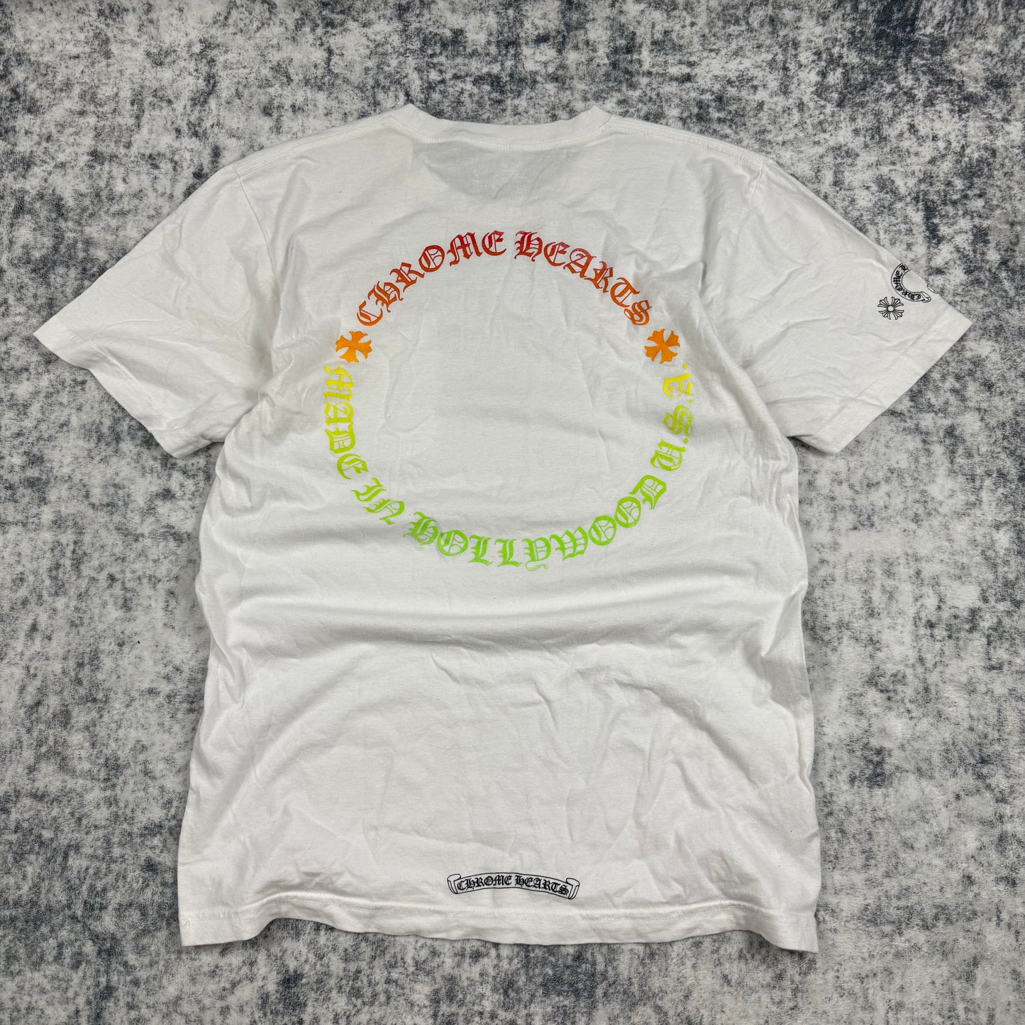 Chrome Hearts Horseshoe Gradient ‘White’ T-Shirt