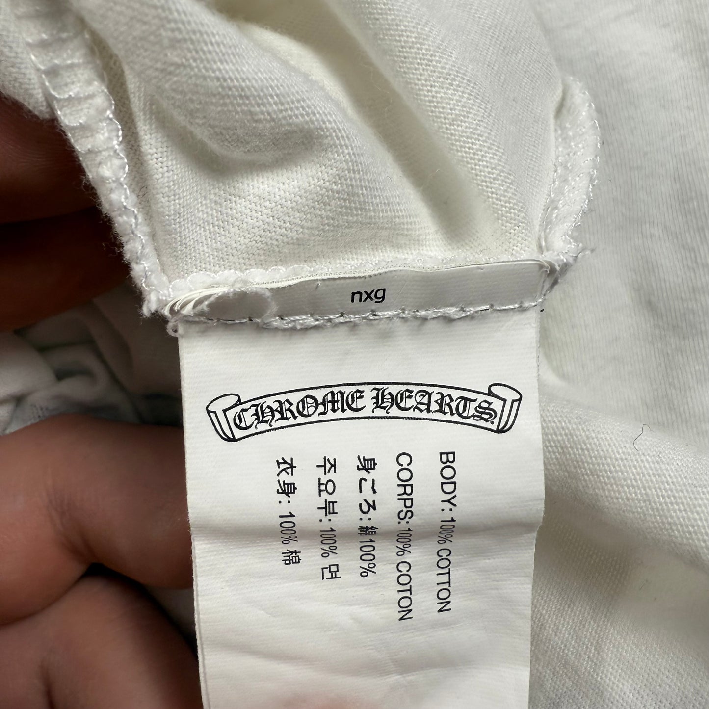 Chrome Hearts Los Angeles Horseshoe Logo T-Shirt