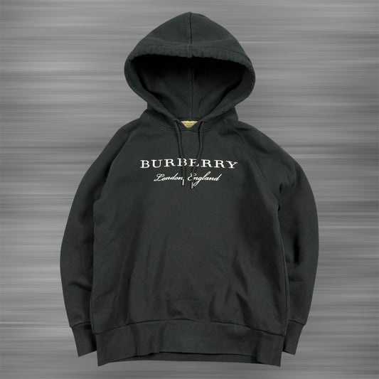 Burberry Embroidered Big Logo ‘Black’ Hoodie