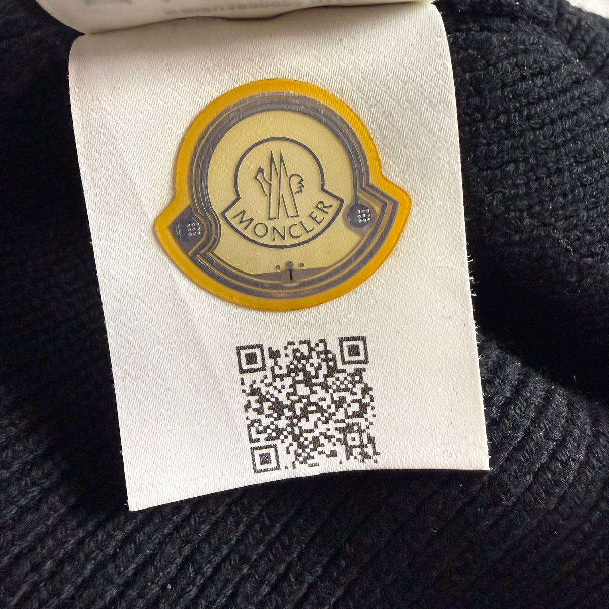Moncler Genius x Frgmnt Hiroshi Fujiwara Logo Band ‘Black’ Beanie