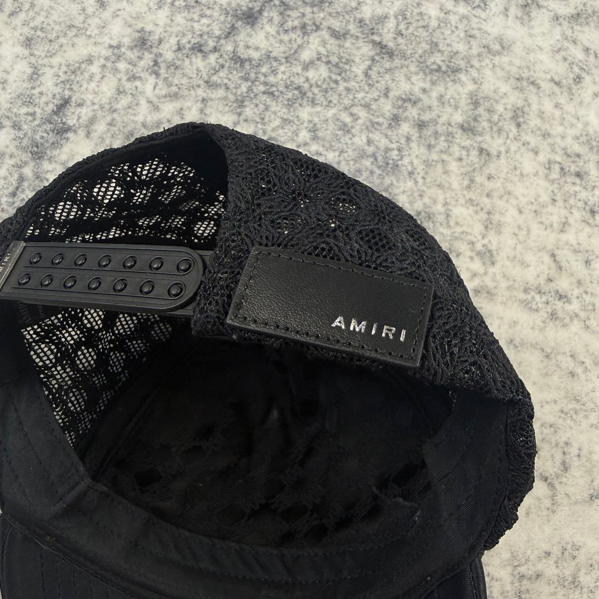 Amiri MA Two Tone ‘Black’ Trucker Hat